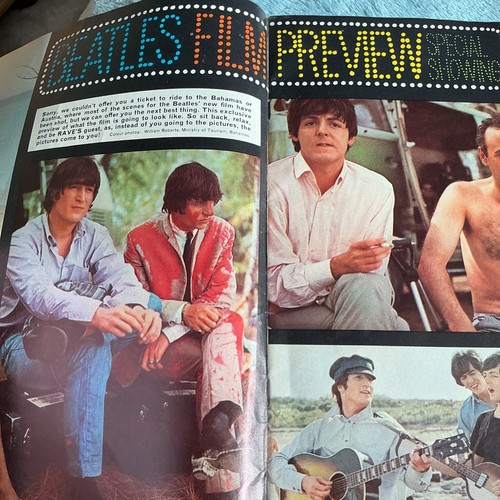 Rare rave magazine july 1968 - rave,