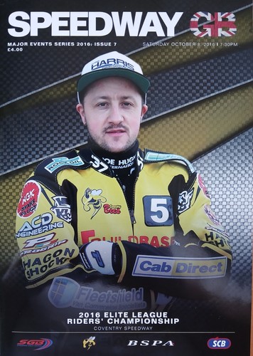 Coventry speedway programme - coventry,