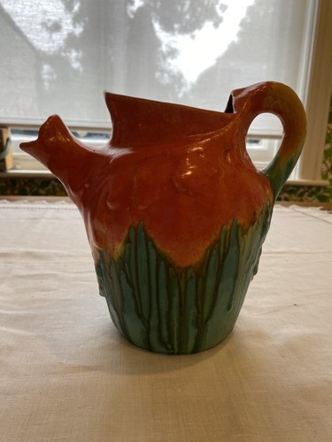 Antique belgian majolica - antique,