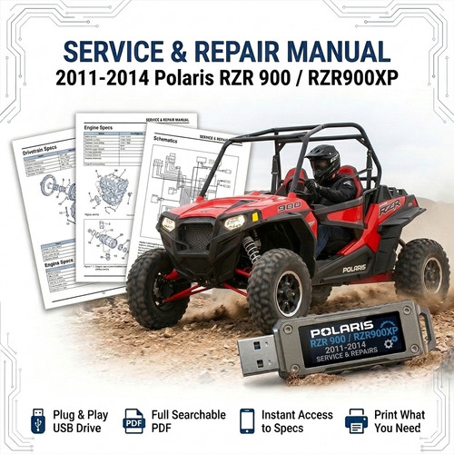 Polaris rzr 900 2011 2012 - 900,