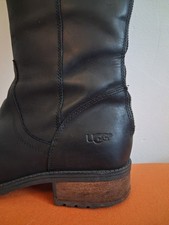 Ladies Knee High Leather Ugg Boots . Size 6