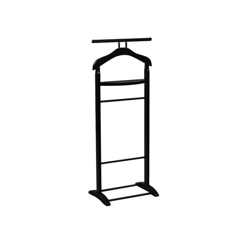 Wooden valet stand with - valet,