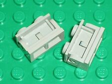 2 x LEGO OldGray Hinges 3937 &