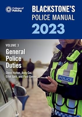 Blackstones police manual - blackstones,