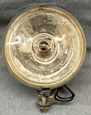 WIPAC 4 1/2" SPOT LAMP WITH BADGE BAR FIX CLASSIC CAR SCOOTER VESPA LAMBRETTA