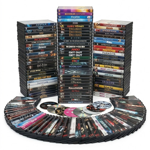 New sealed dvd movies tv - x,