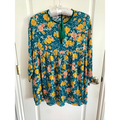 Nwt zara floral - floral, sleeve