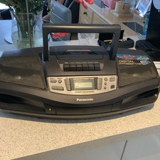 PANASONIC RX-DS18 Portable CD, Tape, AM/FM, Ghetto-blaster/Boombox fully working