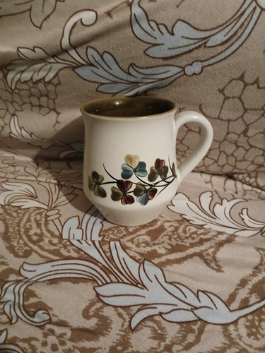 Denby cup small mug - denby, shamrock