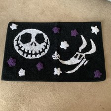 Disney The Nightmare Before Christmas Bath Mat in Black - 80cm x 50cm