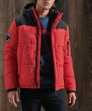 Superdry Mens Jacket Red