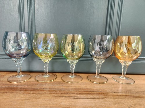 Vintage Lustre Iridescent Wine