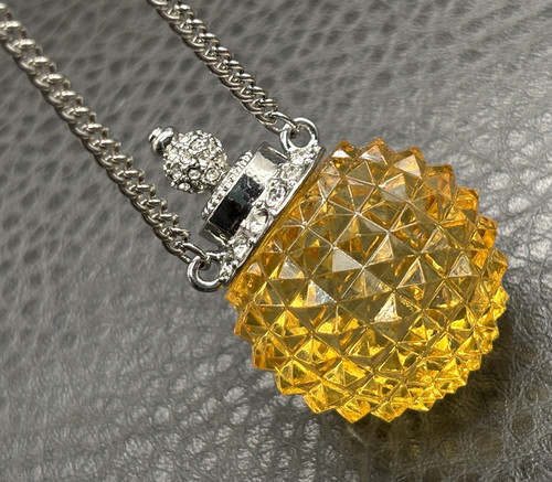 Y2k yellow faceted crystal - y2k,