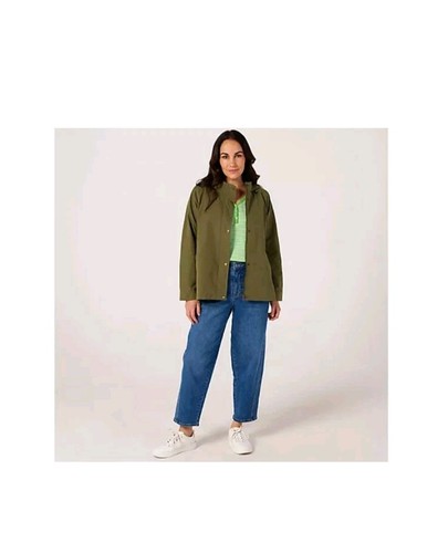 Centigrade hooded short parka - hooded,