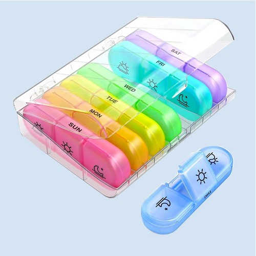 Weekly pill organizer times - weekly, organizer,