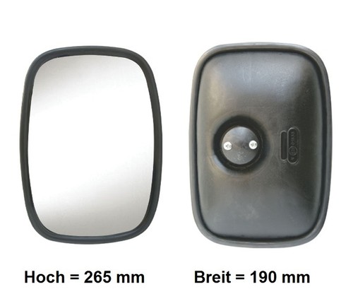 Exterior mirror motorhome