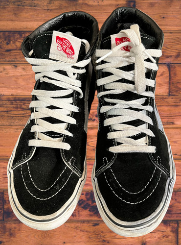Vans black skateboard shoes - skateboard, uk