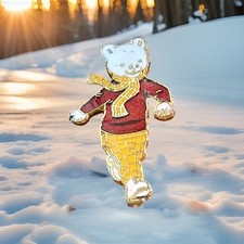 Vintage Gold Tone & Enamel