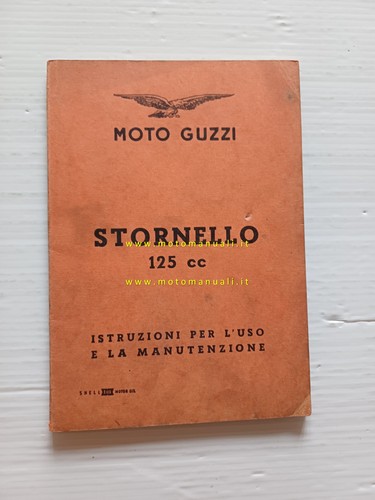 Moto guzzi 125 stornello - moto, 1961