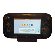 Nintendo Wii U Black 4 Games