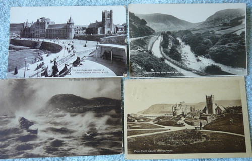 Lot postcards wales - postcards,