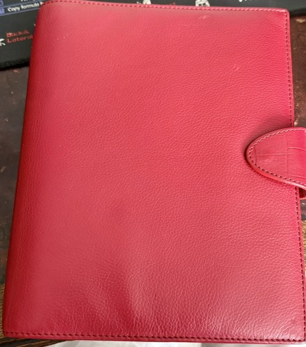 Filofax calipso red deluxe - calipso,