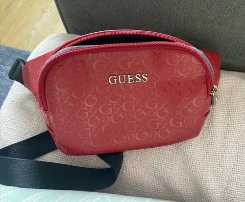 Guess oversized red - oversized, patent