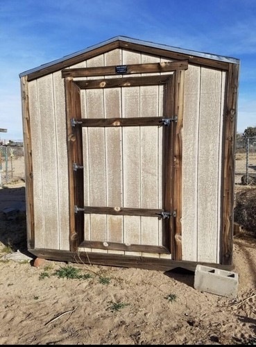 8x8 wooden shed - wooden,