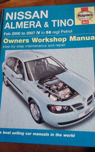 Haynes hardback nissan almera - haynes,