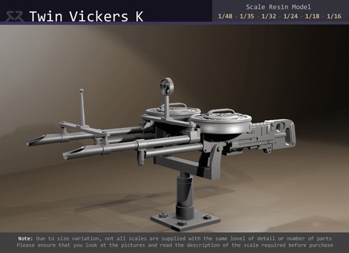 Twin vickers 48 - vickers, 1/48,