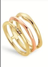 Clogau Ripples 9ct Yellow &