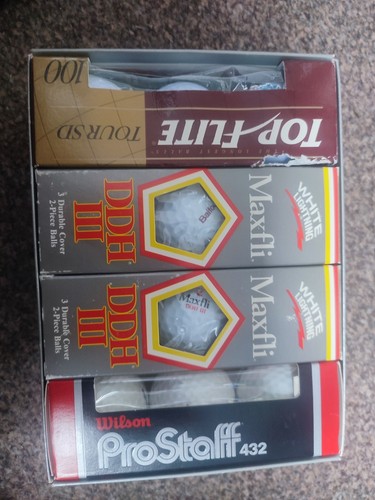 Vintage golf balls maxfli 3 - vintage,