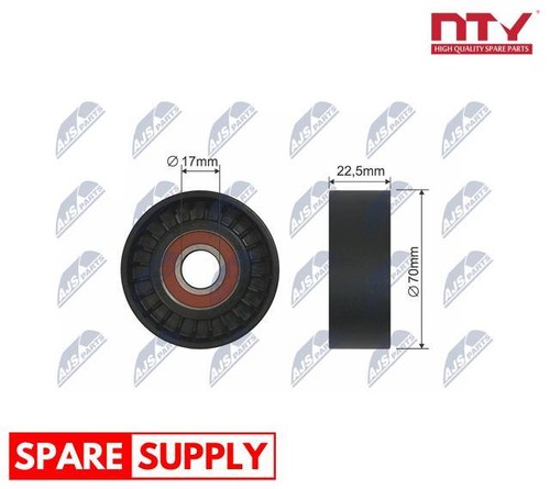 Tensioner pulley ribbed - tensioner, v-ribbed