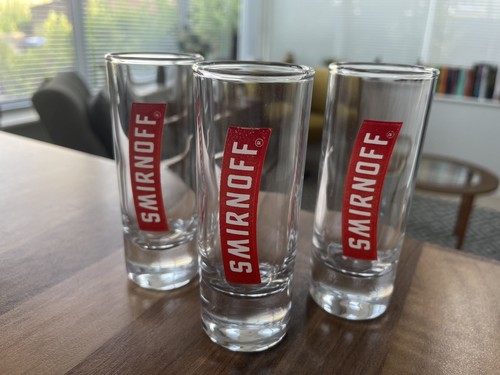 Set three smirnoff vodka - of,