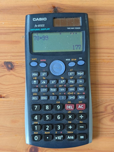 Casio 85es natural display - casio, fx-85es