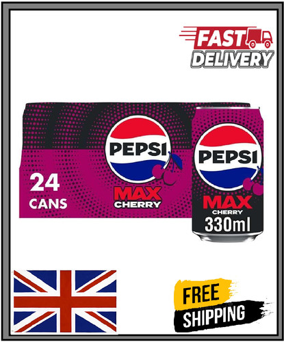 Pepsi max cherry sugar - cherry, no