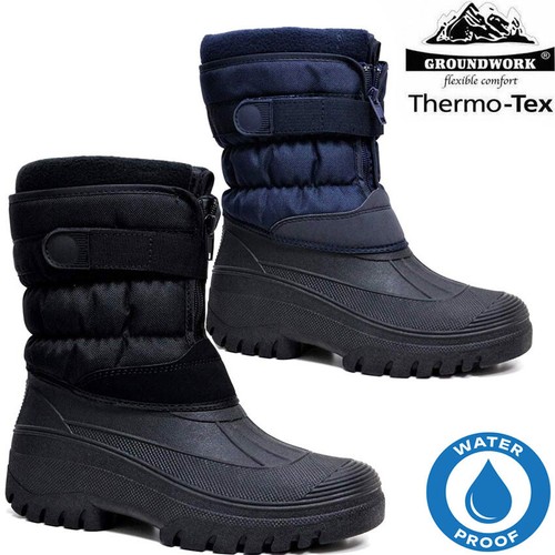 Mens snow boots waterproof - snow,