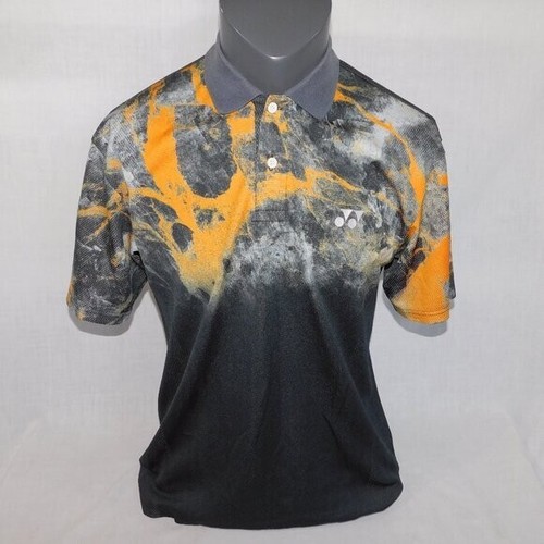 Yonex mens orange black - mens, l