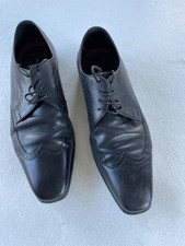 M&S Autograph Black leather