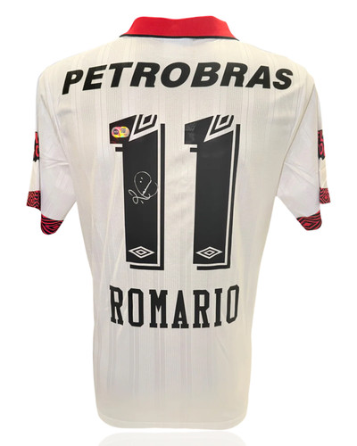 Romario signed flamengo 1995 - romario,