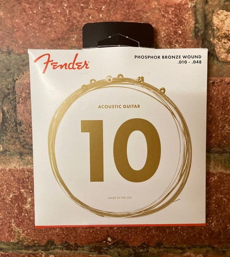 Fender 60xl phosphor bronze - fender,