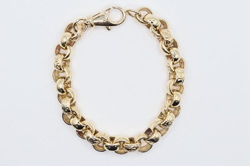 9ct yellow gold patterned - 9ct,