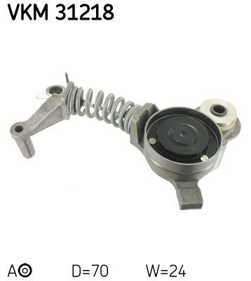 Ribbed belt tensioner skf - v-ribbed,