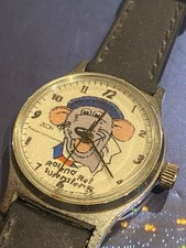 Vintage Roland Rat Superstar Watch. Zeon Roland Rat Watch.