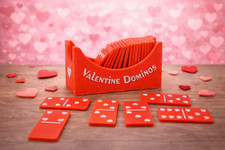 Valentine Dominos Set Box —