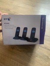 BT 3660 Trio Digital Cordless Answerphone with Nuisance Call Blocker VGC