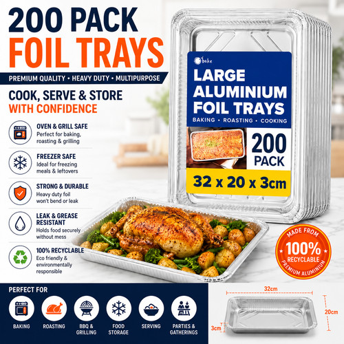 Foil tray baking - foil,