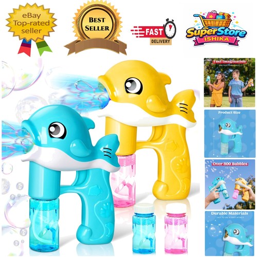 Kids bubble guns set led - kids,