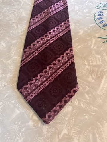 Vintage purple tie - vintage,