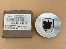 PORSCHE CONCAVE METAL WHEEL CENTRE CAP NEW WITHOUT BADGE - 76mm - 996 361 303 12